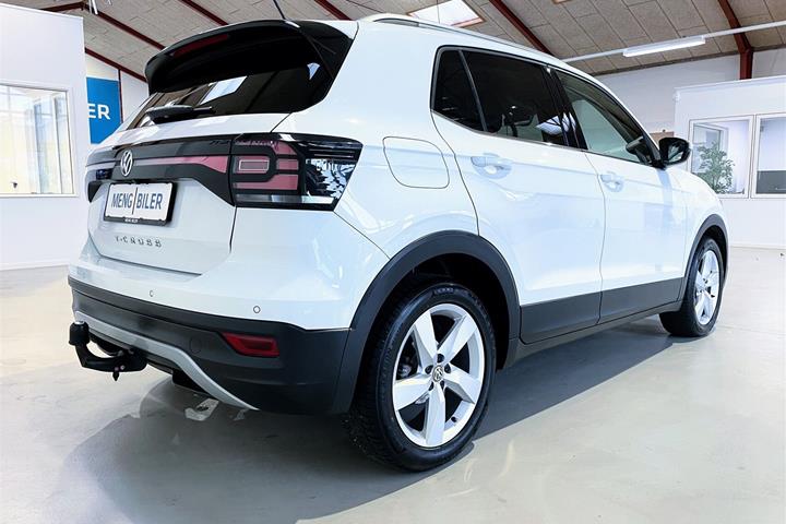Hvid VW T-Cross fra 2020