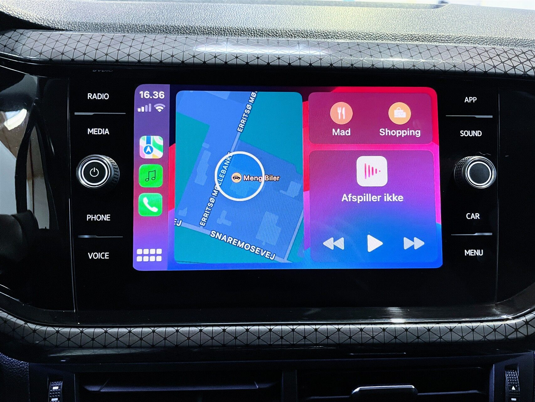 Hvid VW T-Cross fra 2020