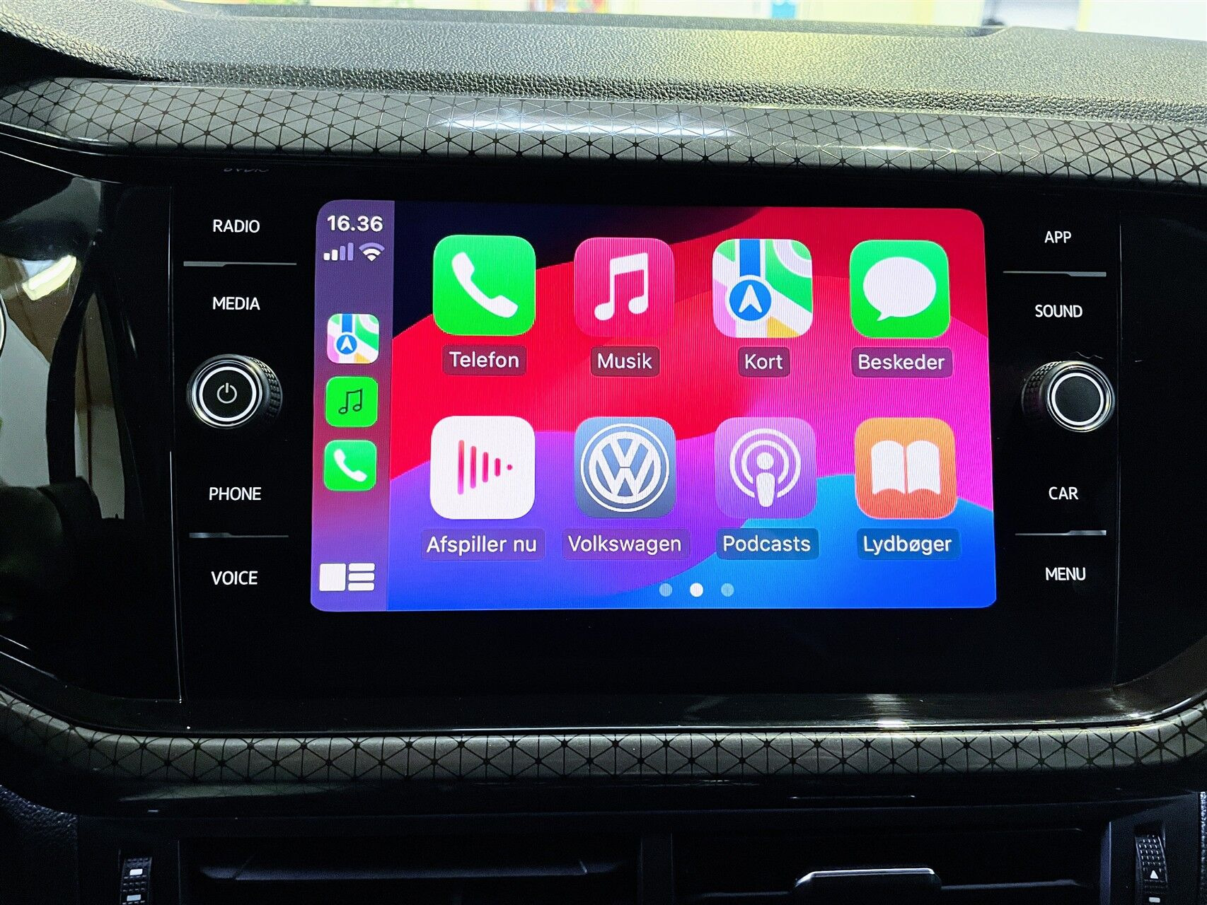 Hvid VW T-Cross fra 2020