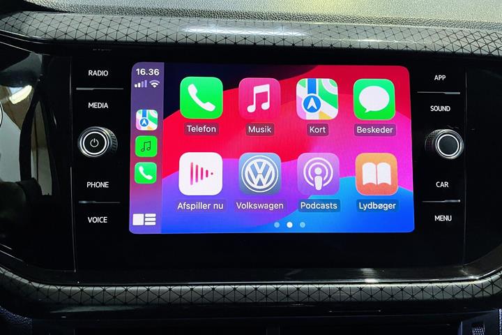 Hvid VW T-Cross fra 2020