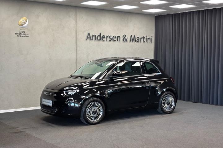 Sort Fiat 500e fra 2023
