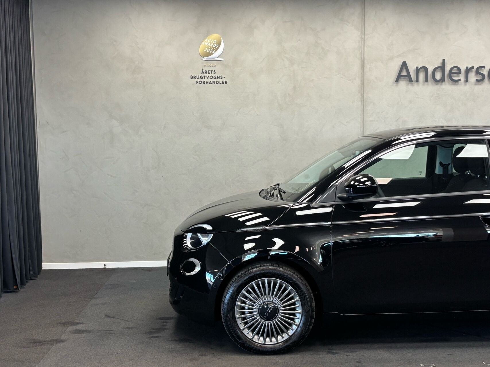 Sort Fiat 500e fra 2023