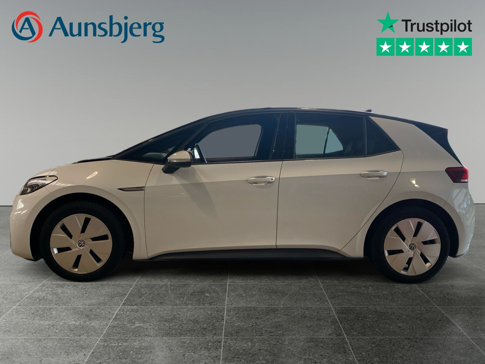 Hvid VW ID.3 fra 2021