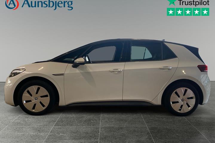 Hvid VW ID.3 fra 2021
