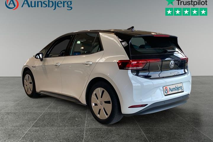Hvid VW ID.3 fra 2021