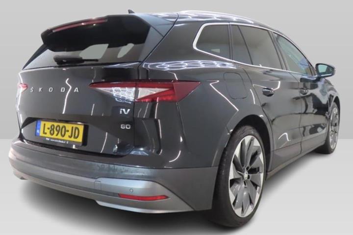 Sort Skoda Enyaq fra 2021