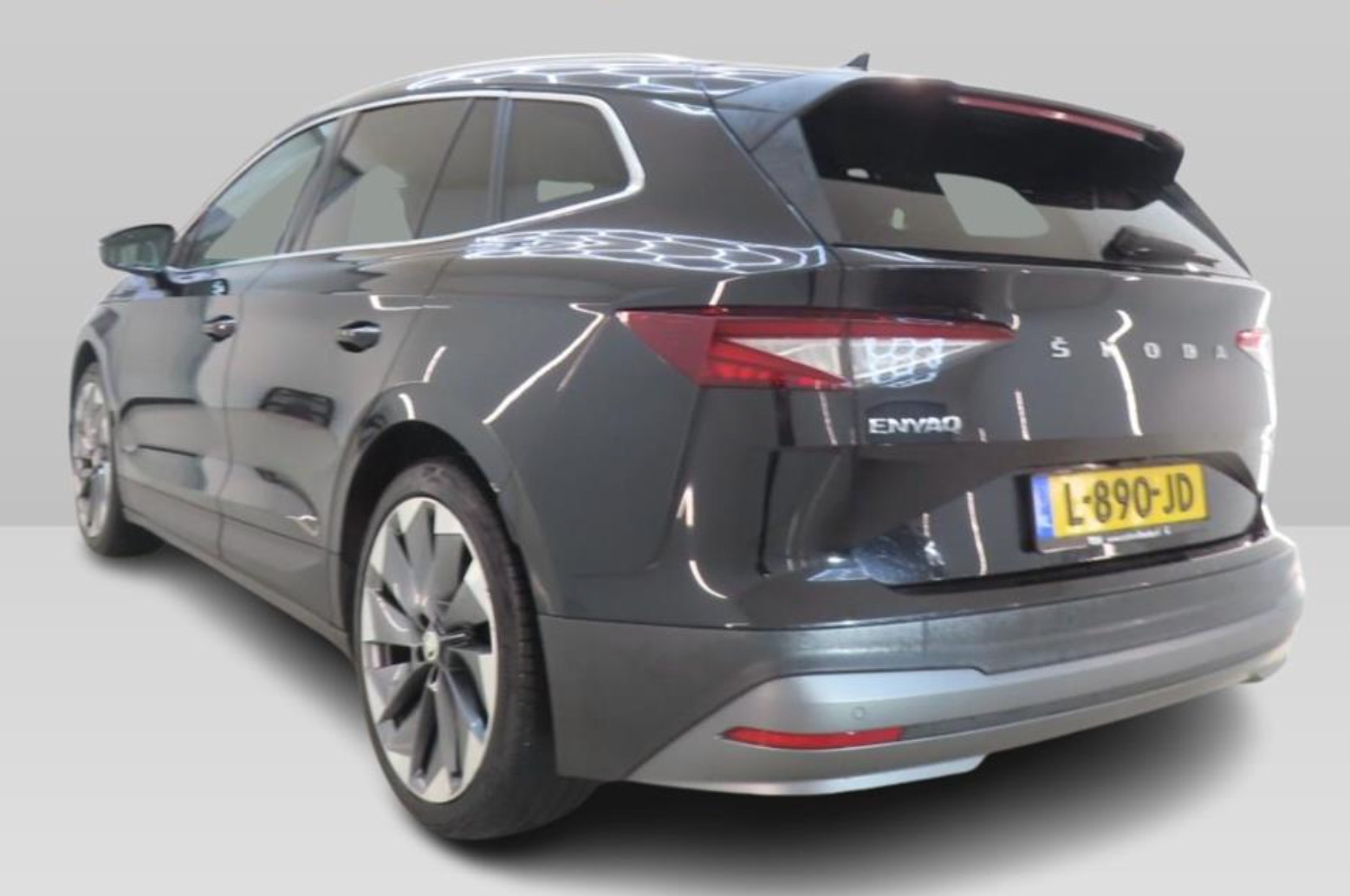 Sort Skoda Enyaq fra 2021