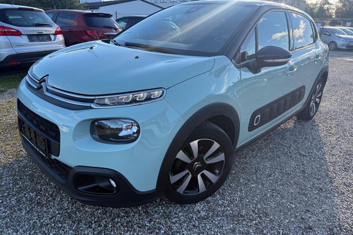 Blå Citroën C3 fra 2019