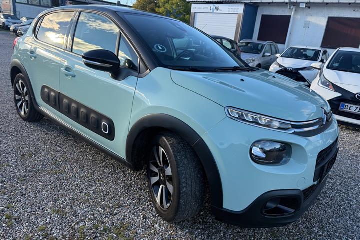 Blå Citroën C3 fra 2019
