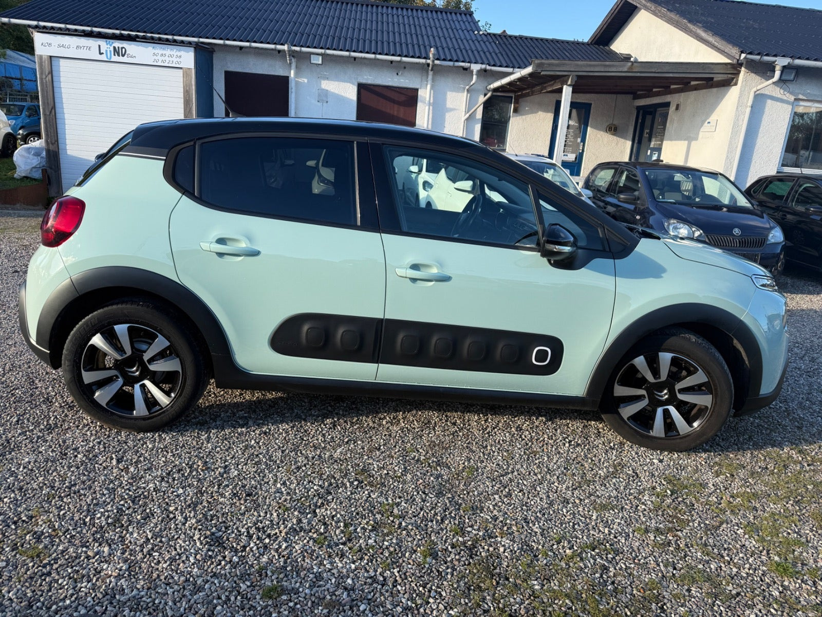 Blå Citroën C3 fra 2019
