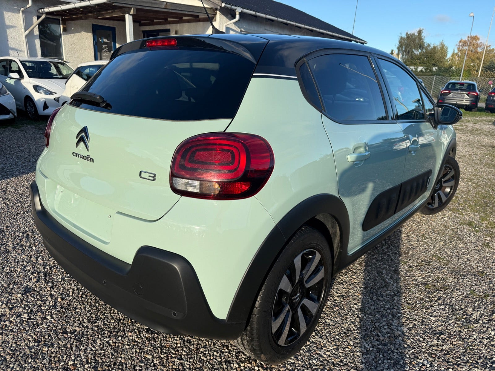 Blå Citroën C3 fra 2019