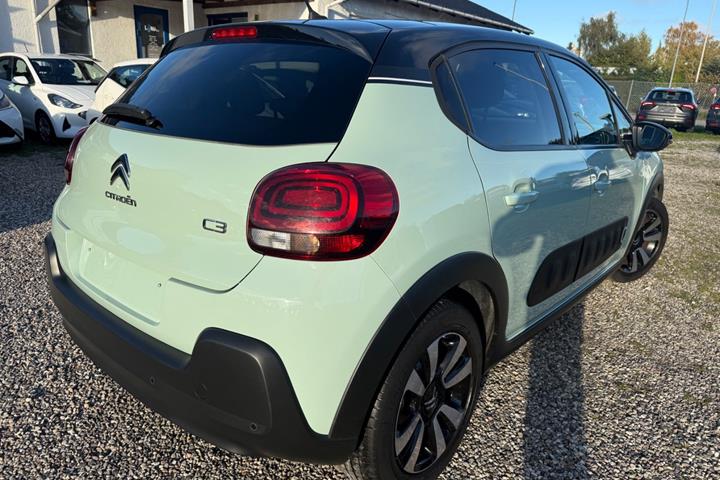 Blå Citroën C3 fra 2019