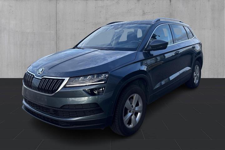 Grå Skoda Karoq fra 2021