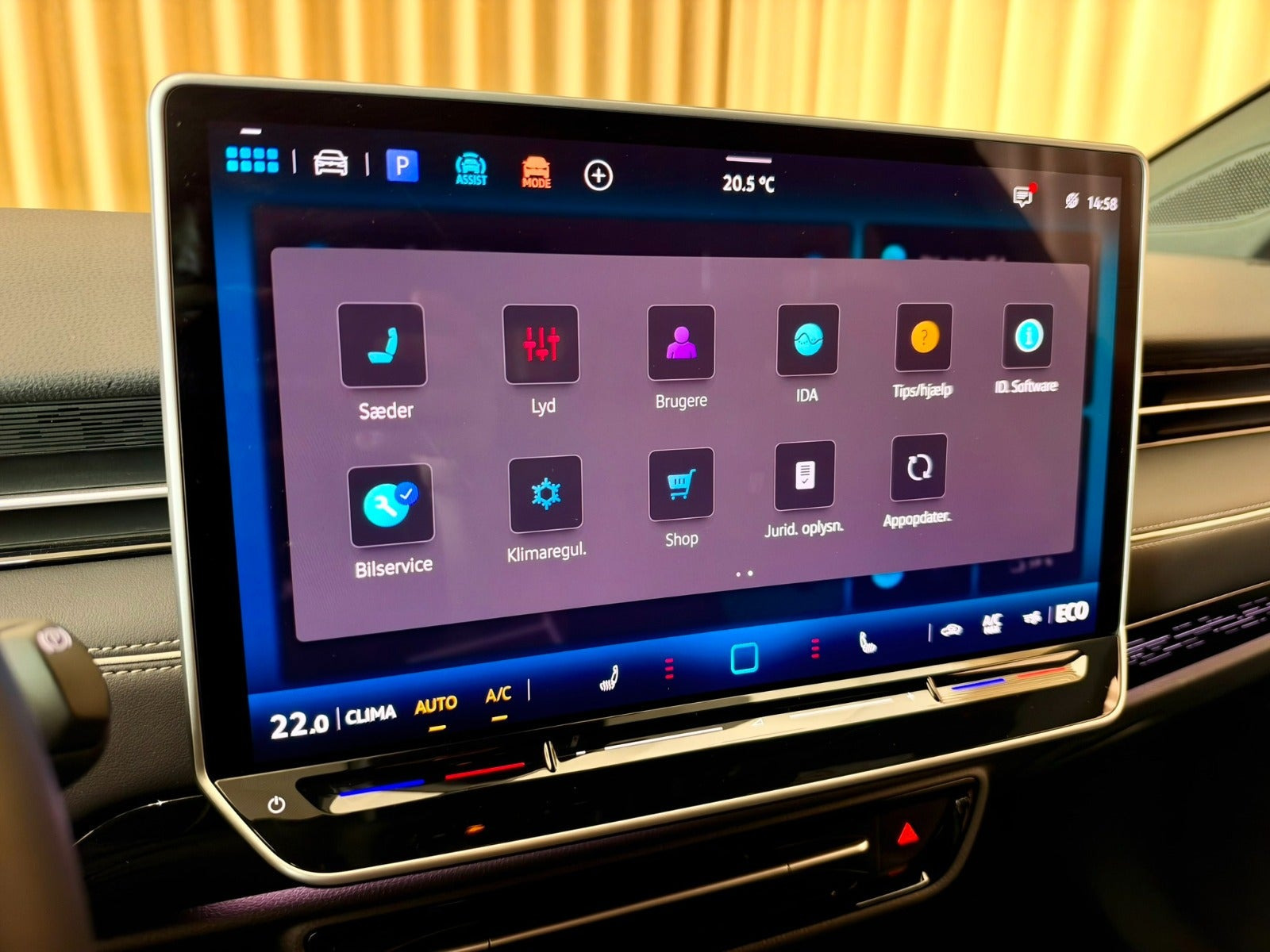 Sort VW ID.7 fra 2025