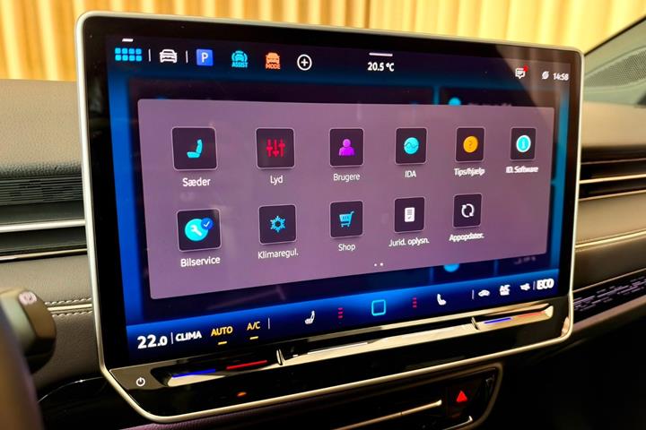 Sort VW ID.7 fra 2025