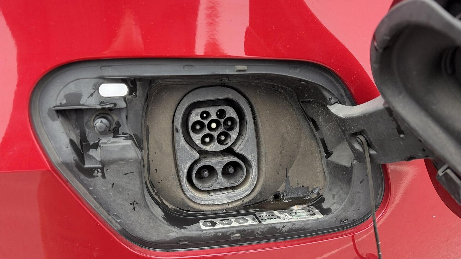 Rød Cupra Born fra 2023