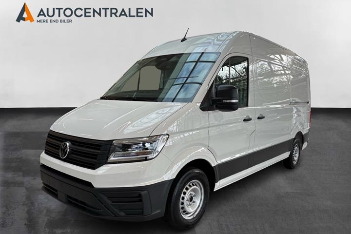 Hvid VW Crafter 35 fra 2026