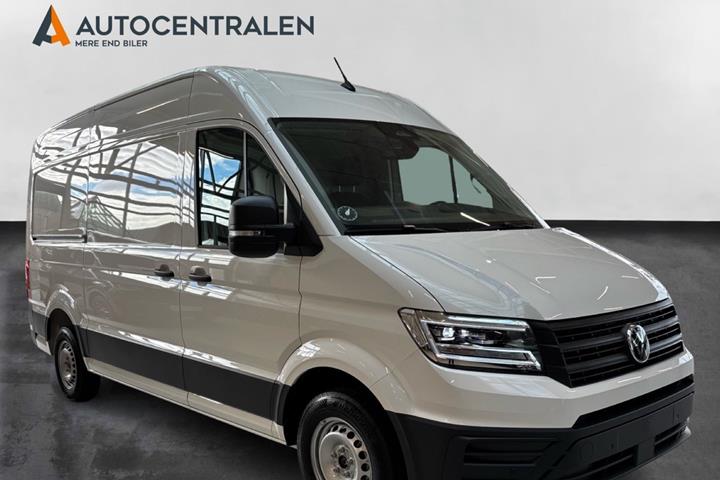 Hvid VW Crafter 35 fra 2026