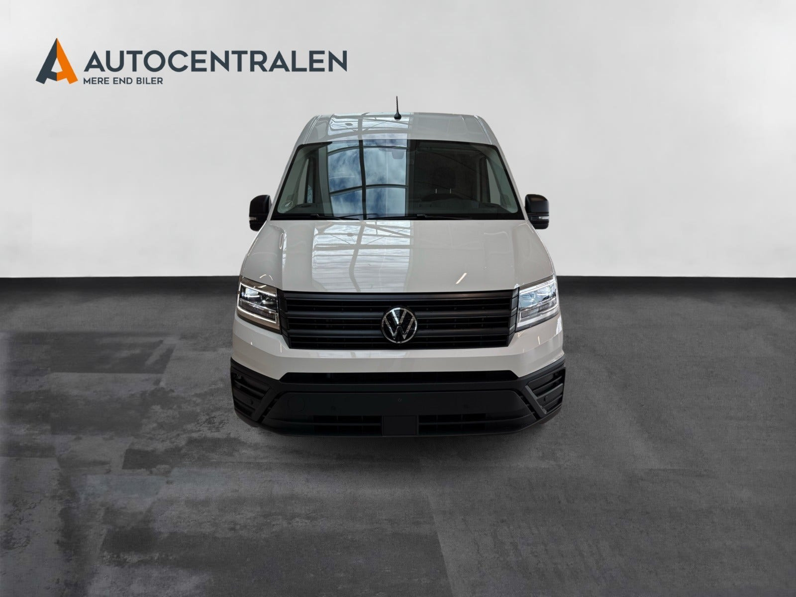 Hvid VW Crafter 35 fra 2026