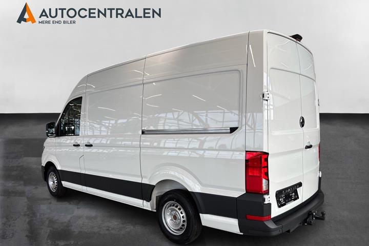 Hvid VW Crafter 35 fra 2026