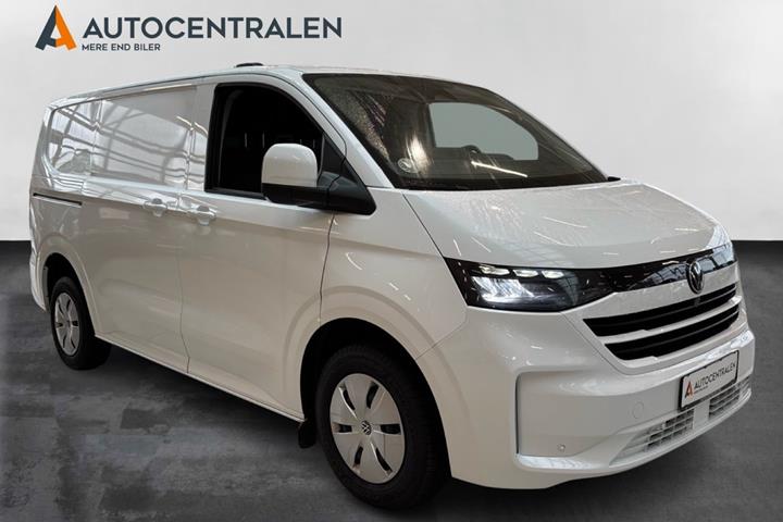 Hvid VW Transporter fra 2025