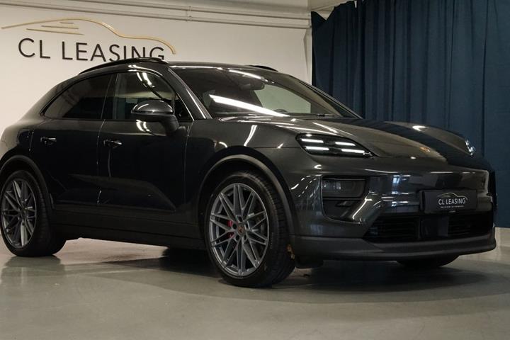Grå Porsche Macan 4S fra 2025