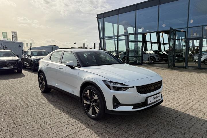 Hvid Polestar 2 fra 2023