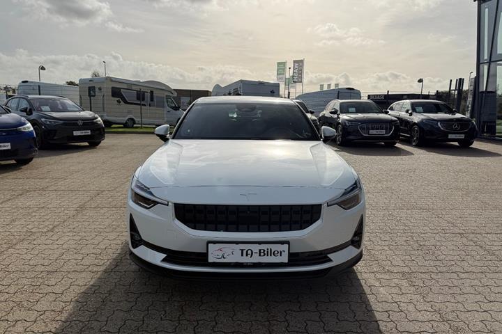 Hvid Polestar 2 fra 2023