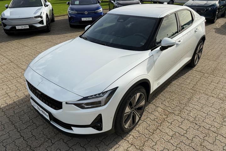 Hvid Polestar 2 fra 2023