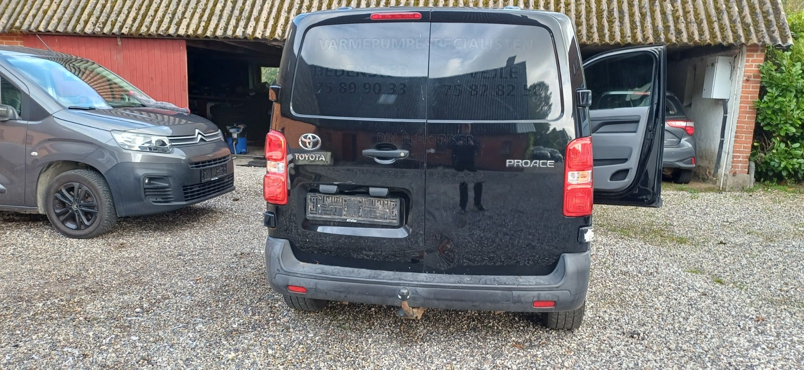 Sort Toyota ProAce fra 2021
