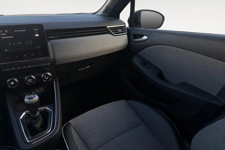 Grå Renault Clio V fra 2025