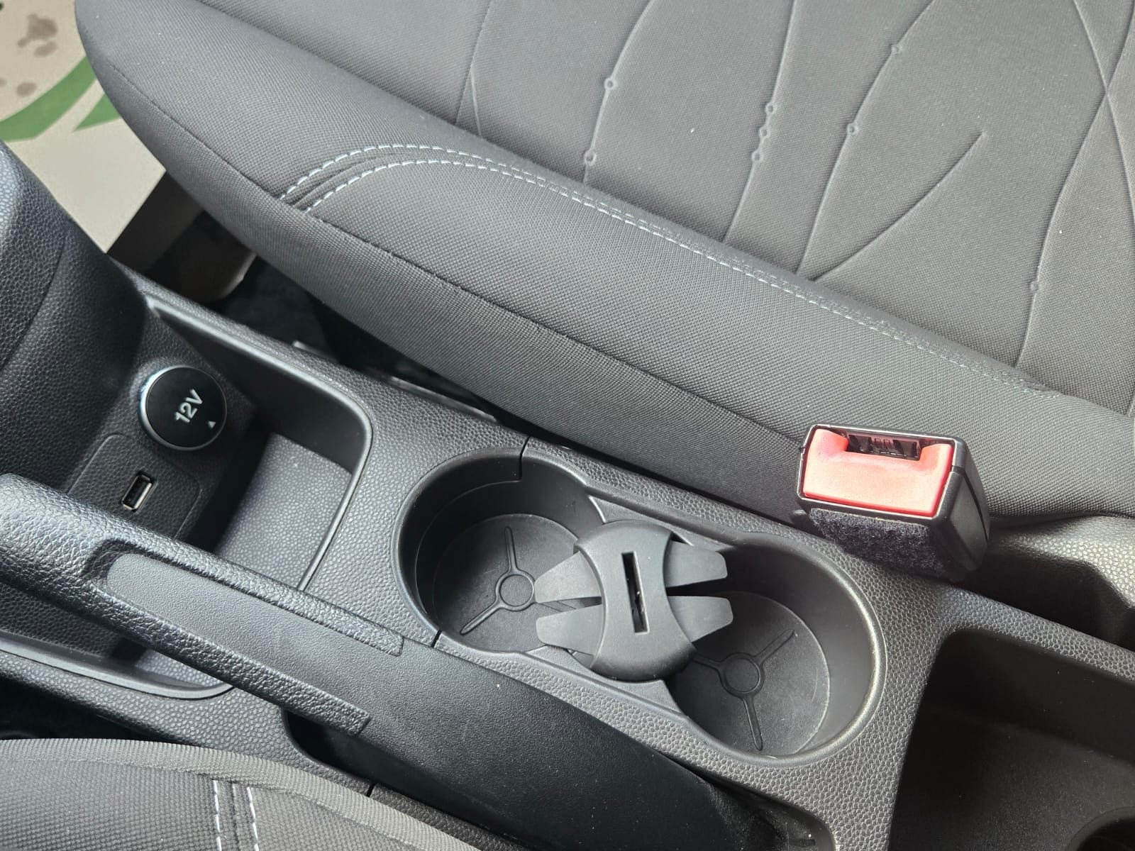 Hvid Ford Fiesta fra 2015