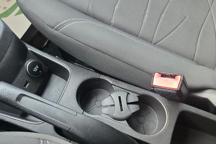 Hvid Ford Fiesta fra 2015