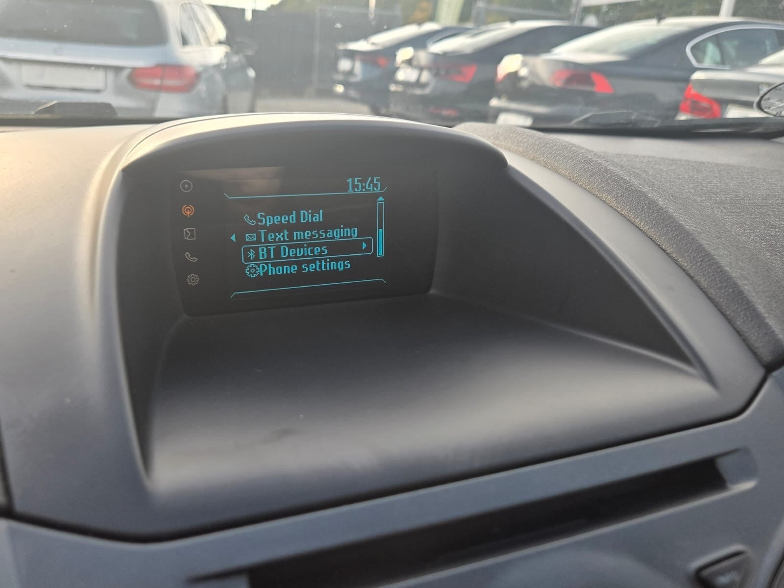 Hvid Ford Fiesta fra 2015