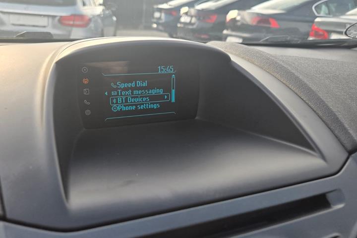 Hvid Ford Fiesta fra 2015
