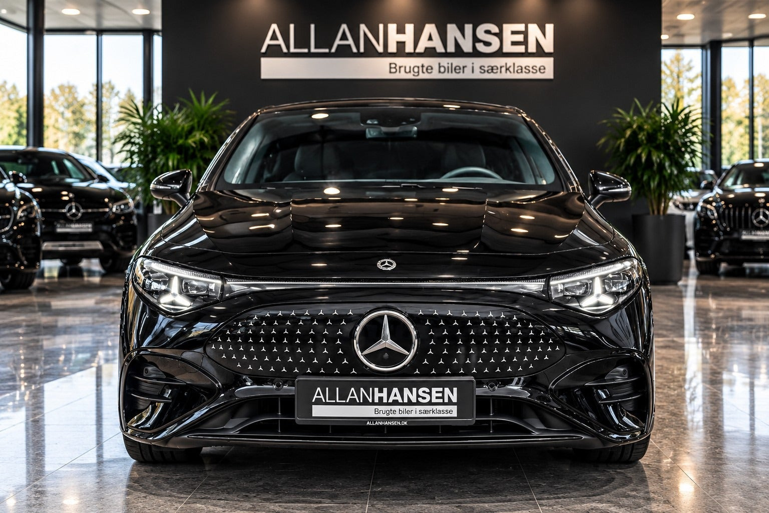 Sort Mercedes CLA350 fra 2026