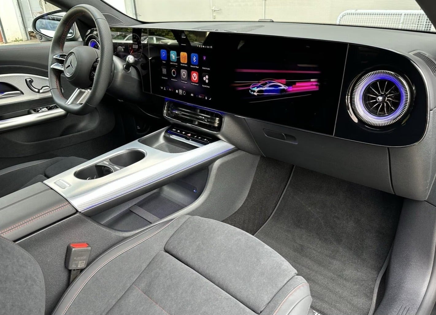 Sort Mercedes CLA350 fra 2026