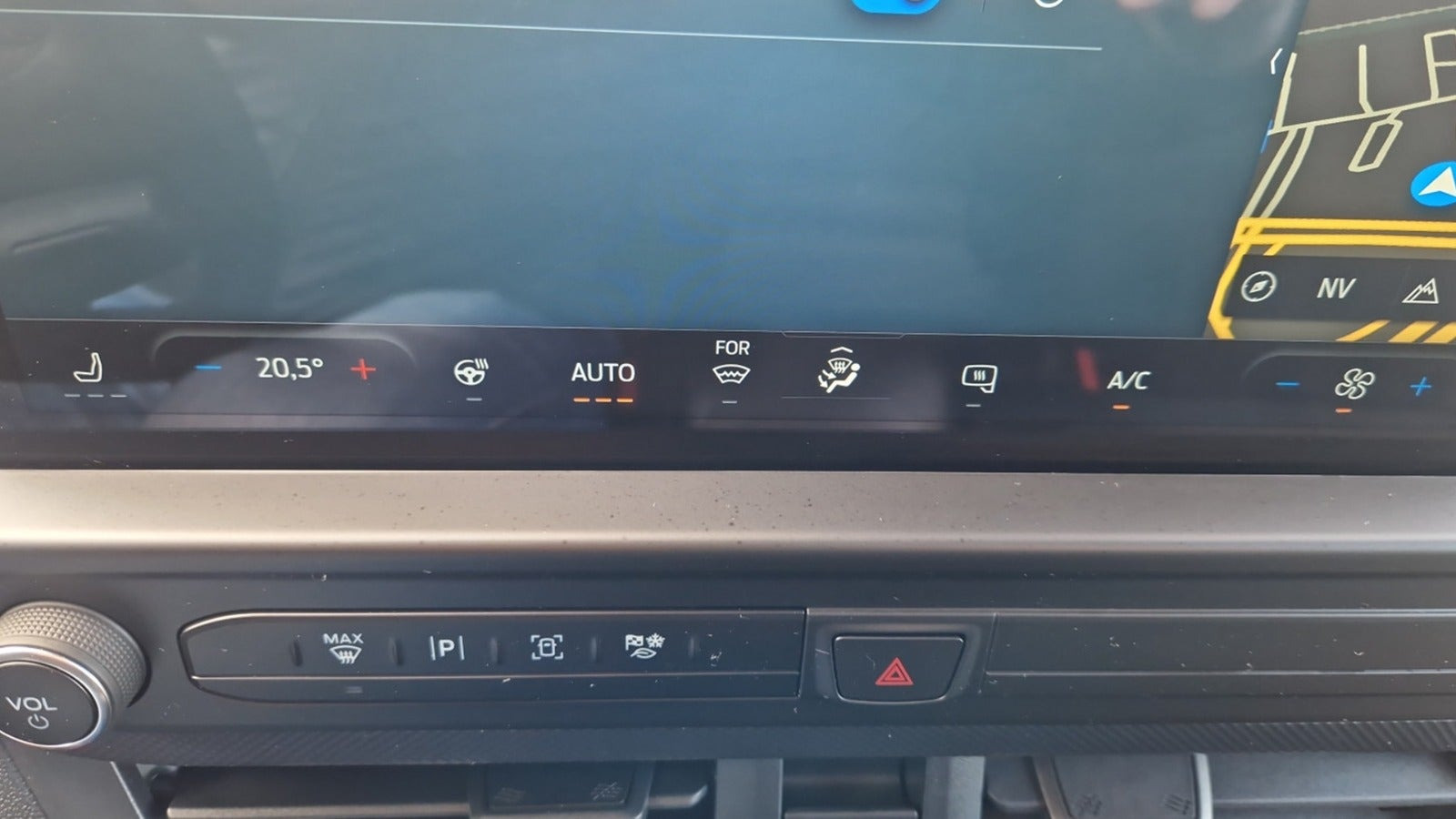 Blå Ford E-Transit Custom 320 L2 fra 2025