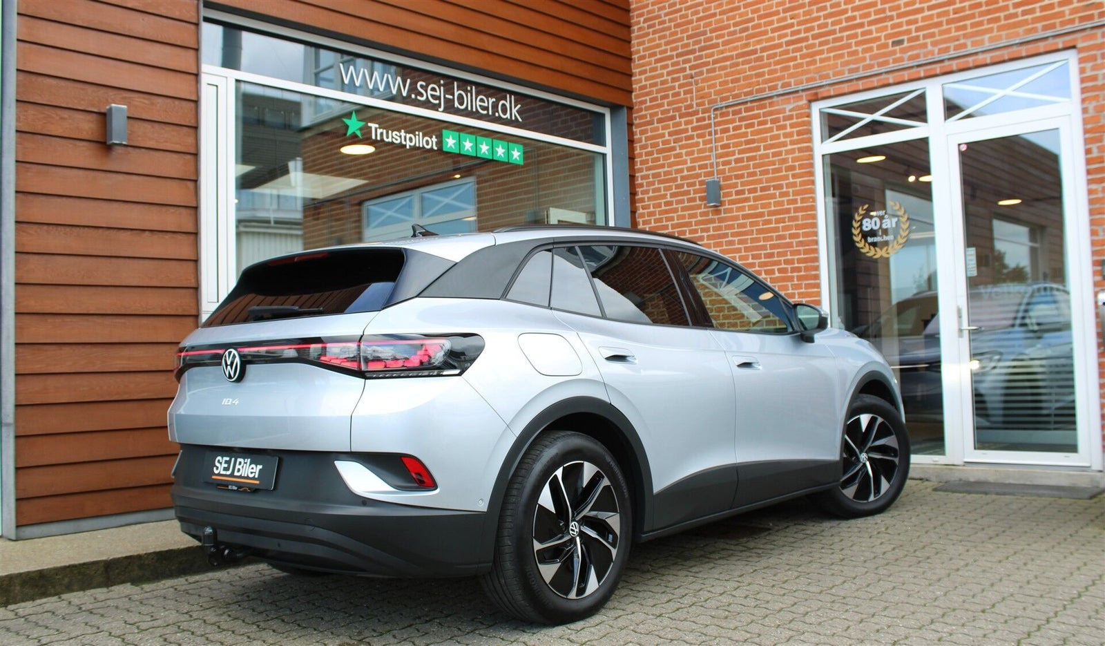 Sølv VW ID.4 fra 2025