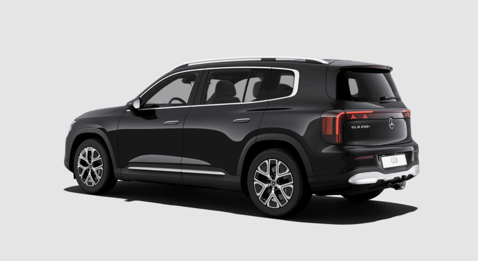 Sort Mercedes GLB250+ fra 2026