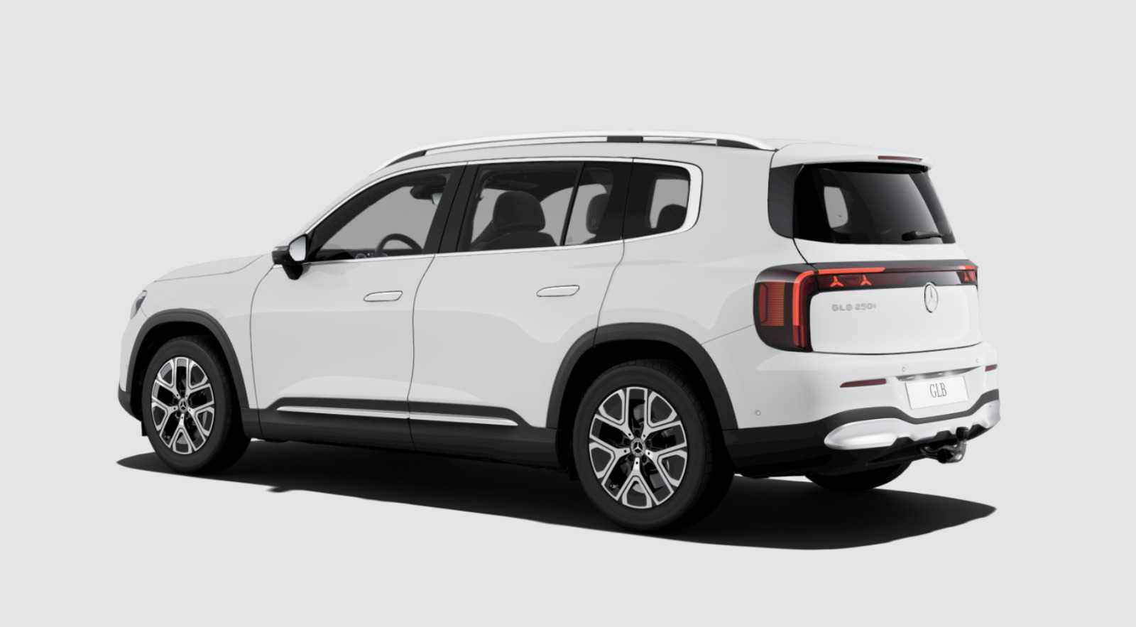Hvid Mercedes GLB250+ fra 2026