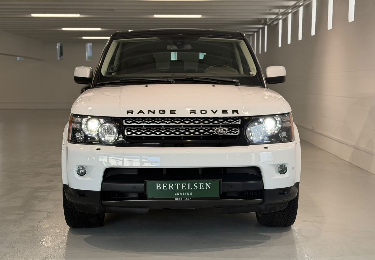 Hvid Land Rover Range Rover sport fra 2013