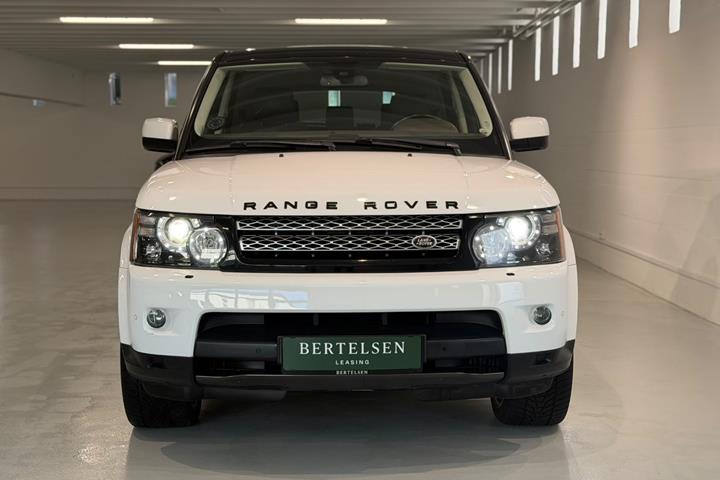 Hvid Land Rover Range Rover sport fra 2013