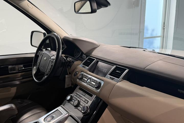 Hvid Land Rover Range Rover sport fra 2013