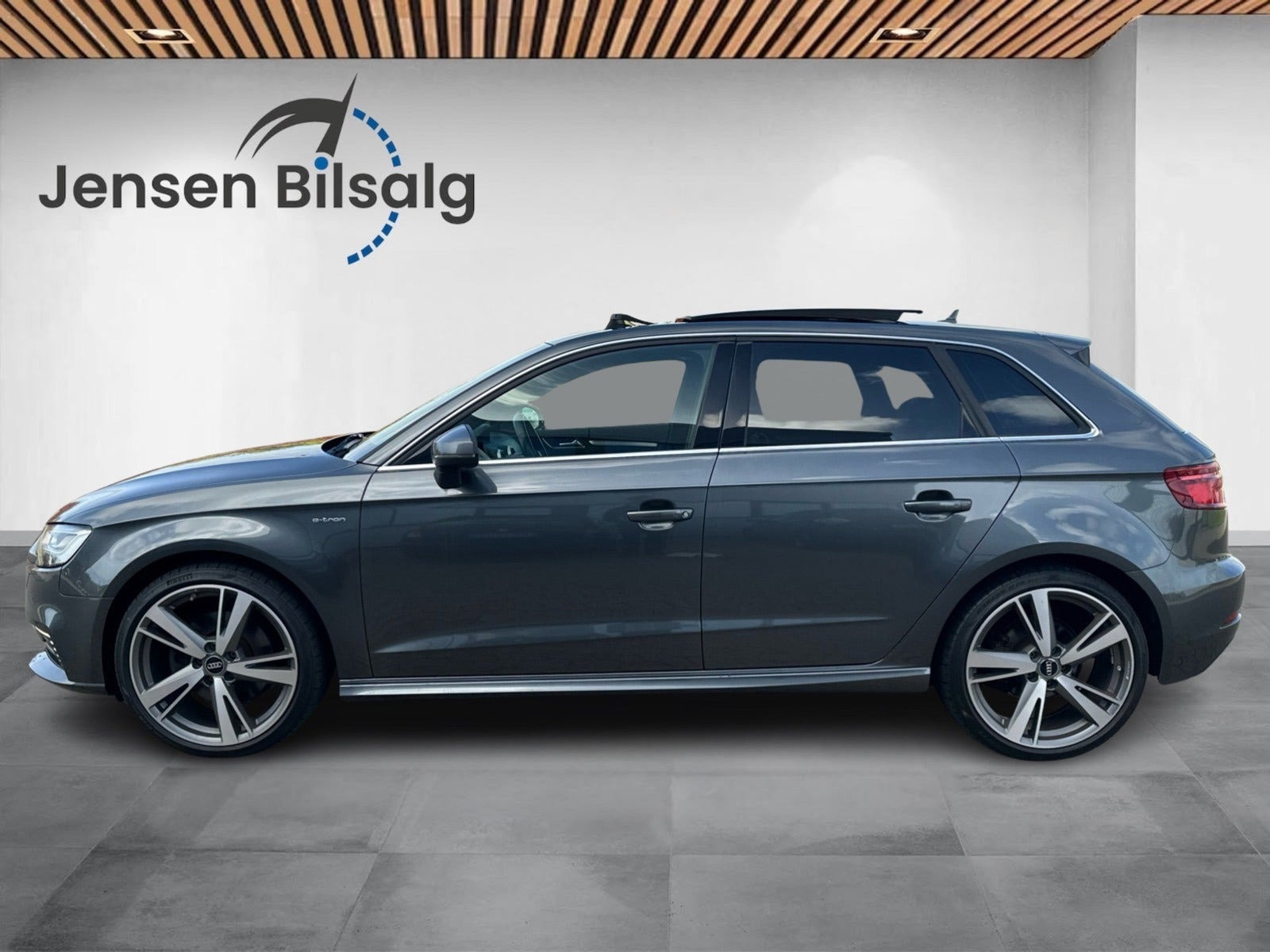Sort Audi A3 fra 2018