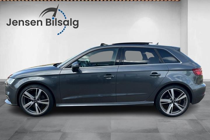 Sort Audi A3 fra 2018
