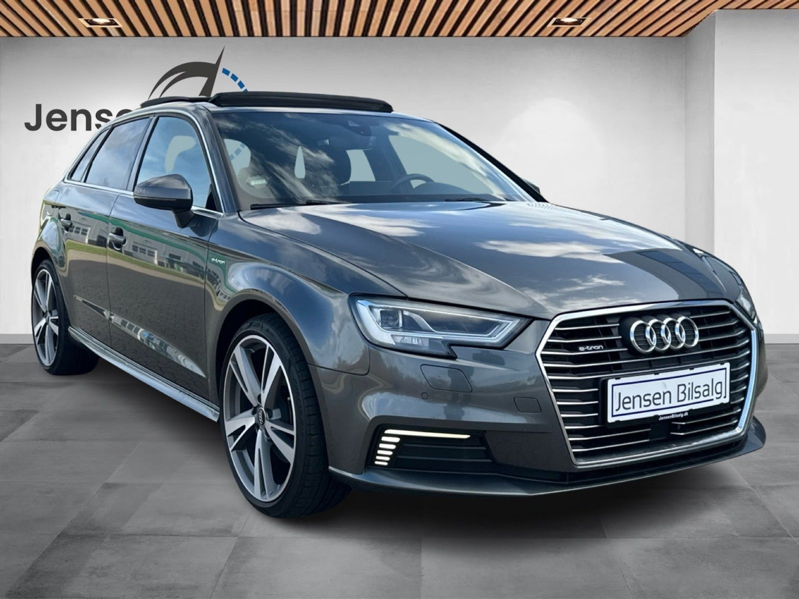 Sort Audi A3 fra 2018