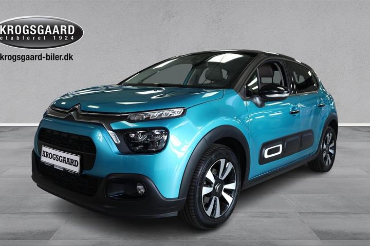 Blå Citroën C3 fra 2024