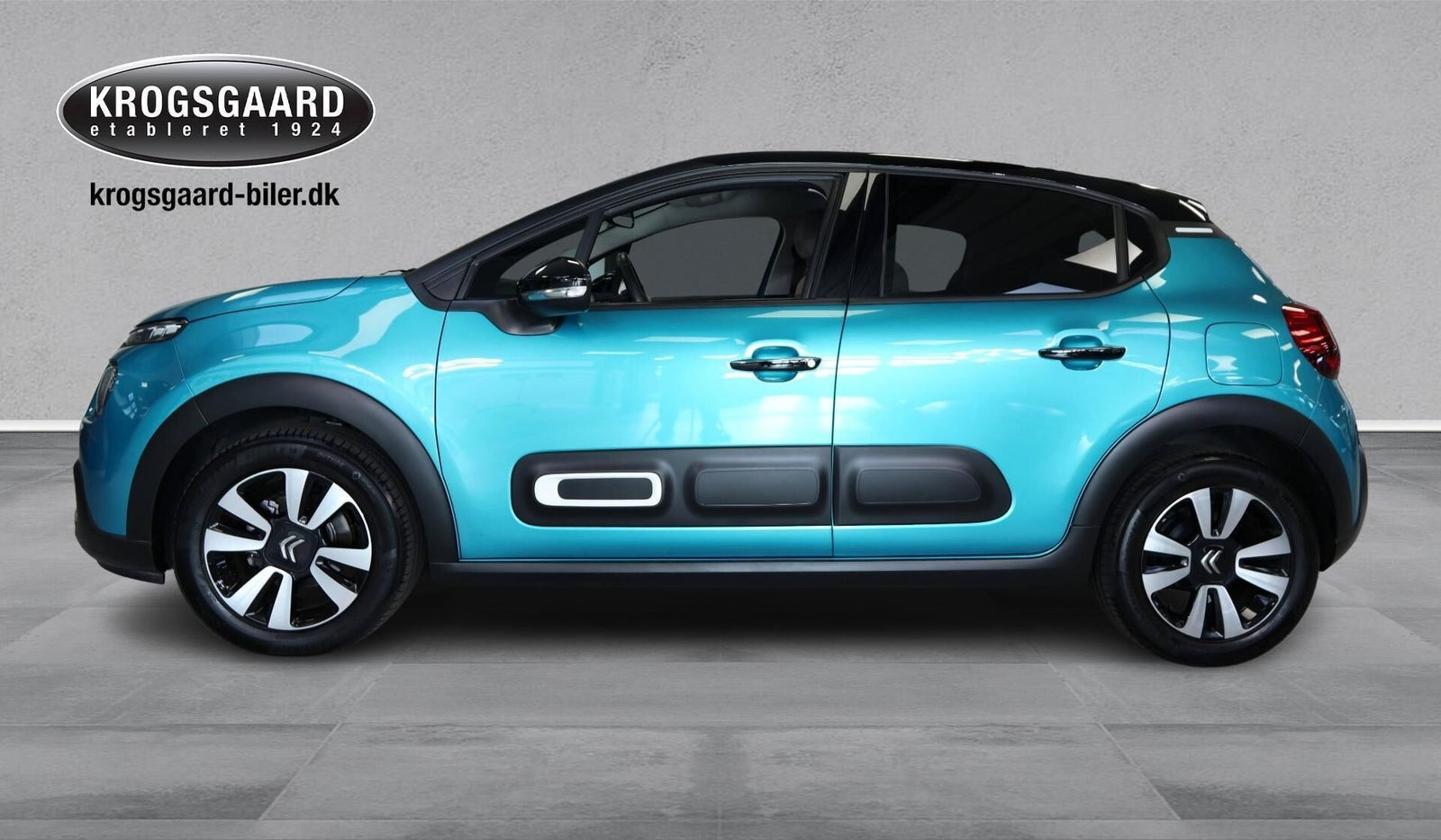 Blå Citroën C3 fra 2024