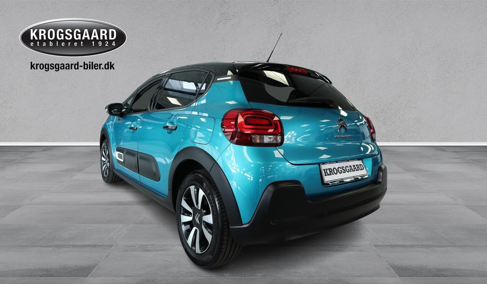 Blå Citroën C3 fra 2024